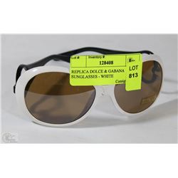 REPLICA DOLCE & GABANA SUNGLASSES - WHITE