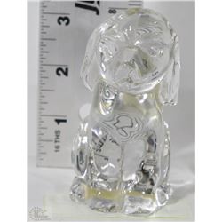 LEAD CRYSTAL DOG - MADE IN W.GERMANY