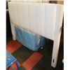 Image 1 : WHITE QUEEN SIZE LEATHERETTE HEADBOARD