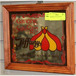GANONG TIFFANY MIRROR ADVERTISEMENT