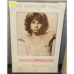 NEW JIM MORRISON PLAQUERED WALL HANGING