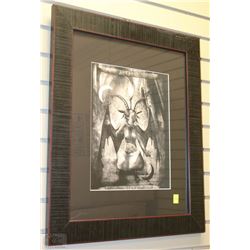 BAPHOMET THE GOAT OF MENDES -FRAMED FANTASY PRINT