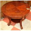 Image 1 : ROUND WOOD TABLE