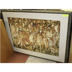 ROMAN ROYALTY FRAMED PRINT BY CHRIS DOLMAN 42"X32