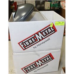 LOT OF 2 NEW FIBERMETAL FULL FACE SHIELDS