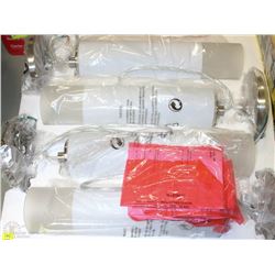 4 NEW ASHLEY LIGHTING PENDANTS WITH HARDWARE