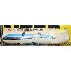 ADJUSTABLE CARRIER BAR ROOF RACK IN BOX