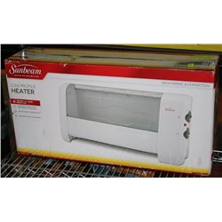 NEW SUNBEAM LOW PROFILE HEATER