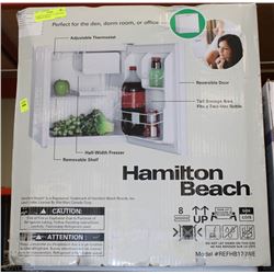 HAMILTON BEACH 1.7 CUBIC FOOT COMPACT FRIDGE