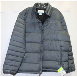 NEW COLUMBIA MENS XL WINTER JACKET GREY