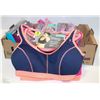 Image 1 : NEW BOX OF LADIES BRIEFS W/SPORTS BRAS
