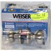 Image 1 : PACK OF 2 WEISER SMART KEY KEYED ENTRY SETS