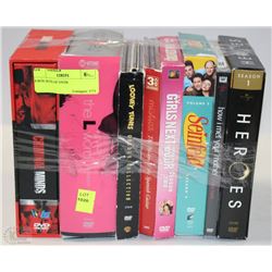 8 BOX SETS OF DVDS