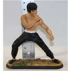 BRUCE LEE FIGURINE   10" TALL