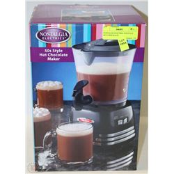 NOSTALGIA ELECTRIC 50'S STYLE HOT CHOCOLATE