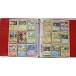 ALBUM OF 182 POKEMON COLLECTABLE TRADING CARDS