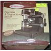 Image 1 : NEW PREMIUM ESPRESSO & CAPPUCCINO MAKER (PEM585)