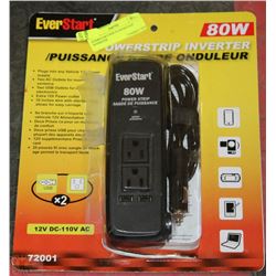 EVERSTART 80W POWERSTRIP INVERTER