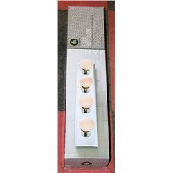 HOMETRENDS 4 LIGHT VANITY FIXTURE NEW