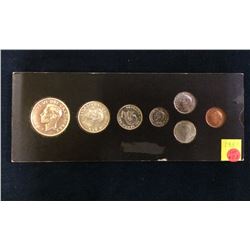 1951 Canada silver set unc