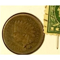 1861 USA indian penny
