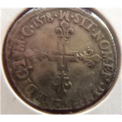 1578 m Double Sol Parisis Henri III