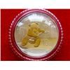 Image 1 : 2014 1 oz Panda Gold Plated