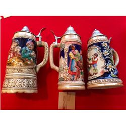 German Octoberfest Buck, Set of 3 including one musical