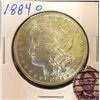 Image 1 : 1884 O United State of America Morgan Silver Dollar