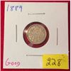 Image 2 : 5 Cents Victoria 1889 Canada
