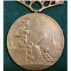 Image 4 : miscellaneous Bronze/copper/brass  medal and Button.  Lot of 6 items
