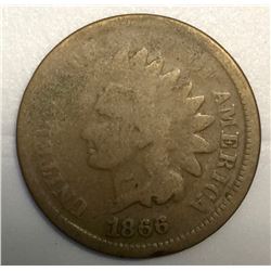 USA 1866 Indian Head Penny