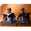 Image 2 : Lot: 2 Vintage Book Holder by LV Aronson ~1923 /Great Patina