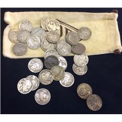 USA Bag of Buffalo Nickel, Lot of 32 pieces