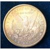 Image 3 : USA: 1880s Morgan Dollar Light orange and Blue Tone Worth a Premium