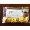 Image 2 : Gold Plated USA Quarter Lot 9$ Face Value, from 2009 to 2015