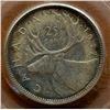Image 2 : Canada 1937 25 Cents PCGS MS-64 With Light Pink Rainbow