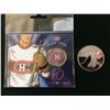 Image 1 : RCM: 1988 Calgary 20 dollar silver coin & 2009-1909 50 cents Montreal Canadien-coin 2/6