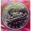 Image 2 : Canada 1975 1 Dollar PL-65, Double 1975, Rotated Dies; Cameo ICCS