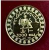 Image 1 : Iran: 1971 1000 Rials Gold .900 Proof Coin, First Limited Issue 12,97 gr