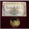 Image 4 : Iran: 1971 1000 Rials Gold .900 Proof Coin, First Limited Issue 12,97 gr