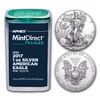 Image 1 : 2017 1 oz Silver Eagles (20-Coin MintDirect® Premier Tube)