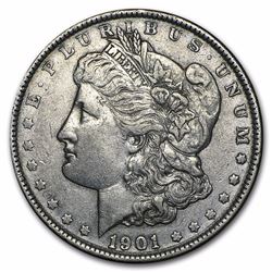 1901 Morgan Dollar AU RARE DATE