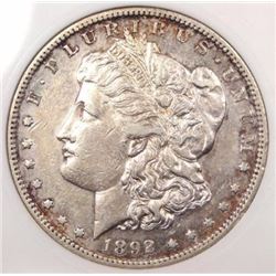 1892-S Morgan Silver Dollar XF-45  RARE LOW MINTAGE