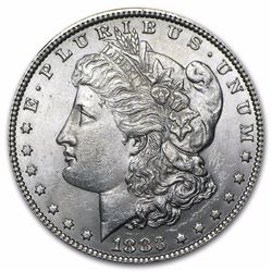 1883 Morgan Dollar BU MS-63