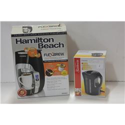 HAMILTON BEACH FLEX BREW & SUNBEAM ELECTRIC KETTLE