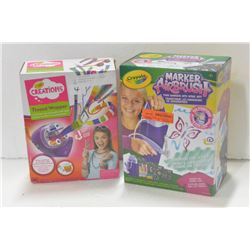 CRAYOLA AIRBRUSH & THREAD WRAPPER KITS