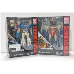 2 TRANSFORMER ACTION FIGURES