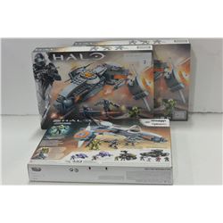 3 HALO MEGA BLOKS SETS