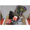 Image 1 : LARGE BOX OF HOUSEHOLD ELECTRONICS ETC